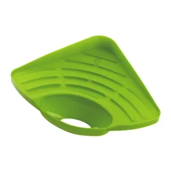 New Practical Kitchen Sink Corner Storage Rack Sponge Holder Wall Mounted Tray Kitchen Organizer Shelf Accessories Spice Rack