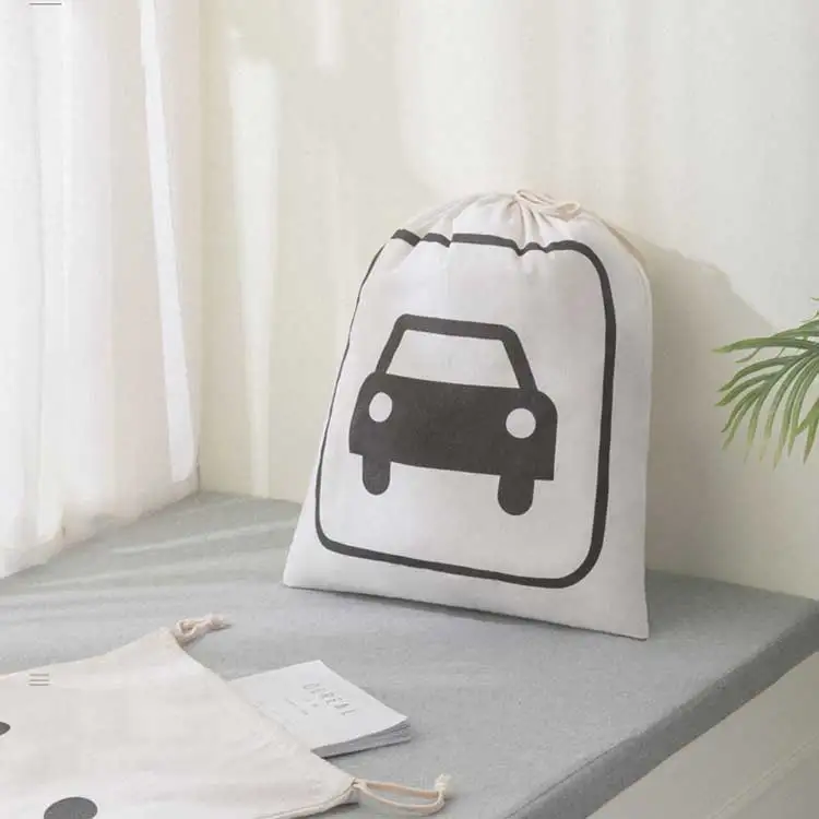 Cotton bag packing drawstring big bag