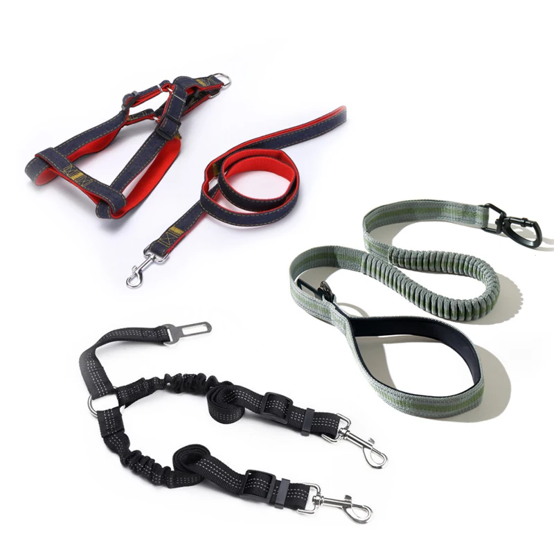 Top Seller Heavy Duty Rope, Dog Leash Multi Color Durable Nylon Reflective Rope Round Dog Leashes/