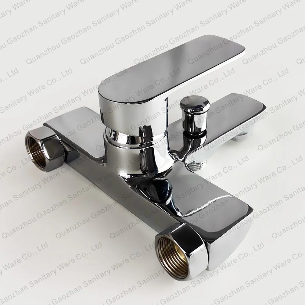 Buy Bathtub faucet Iron Chrome Tap Shower Mixer Taps And Shower For Bathroom Chrome Bathtub Mixer Tap
