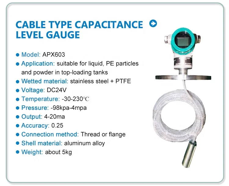 Diesel Tank indicator Diesel Fuel Tank capacitive Level Gauge