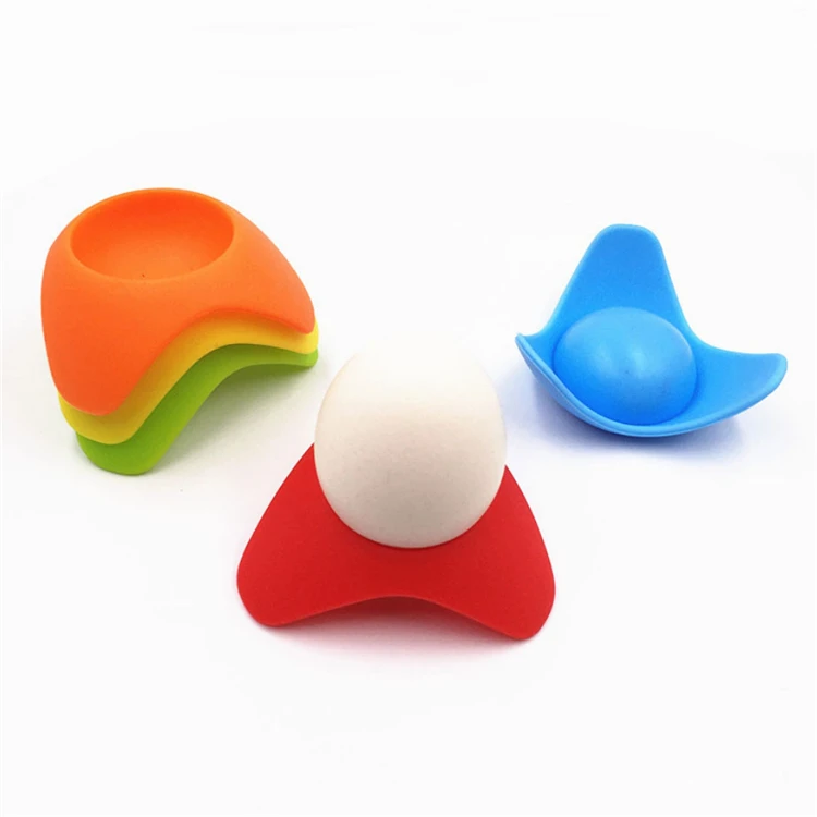Silicone easy egg steamer kit cooker tabletop multifunction egg holder