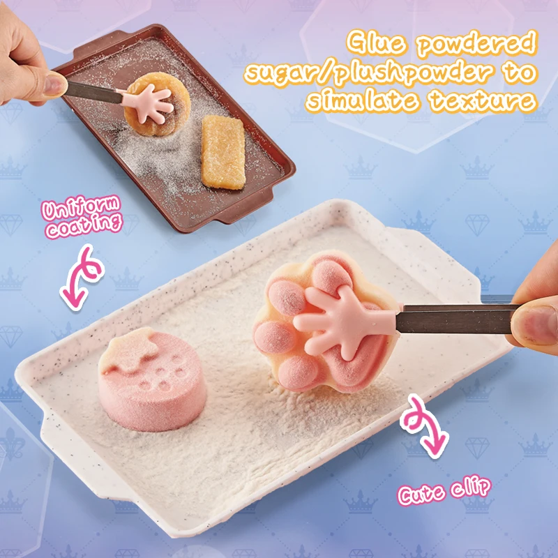 Novelty Hot Selling DIY Food Puzzle Set Unisex Cute Silicone Pinch Toys Educational Wholesale Soft Wood Toys for Decompression