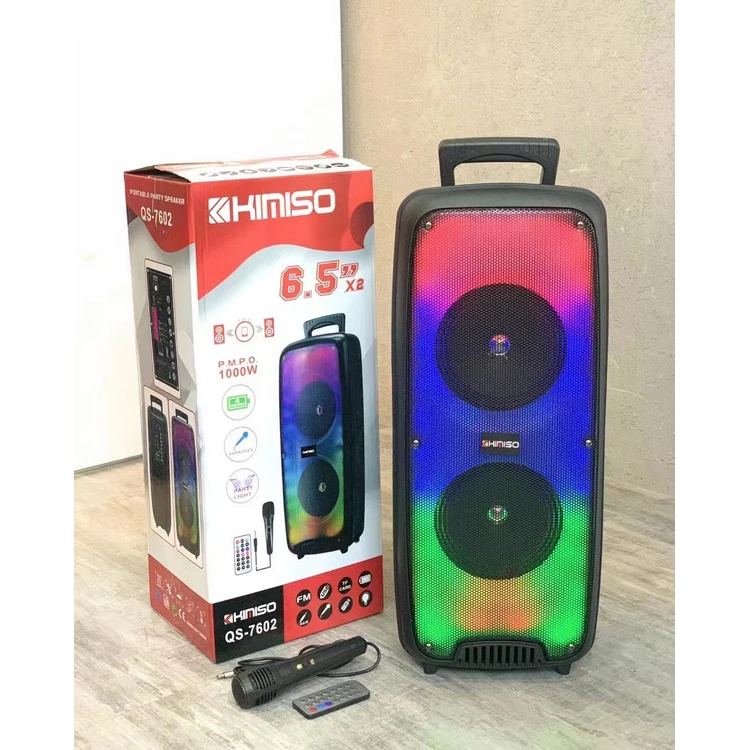 QS-7602 New Trending Product Party Speakers 10W Outdoor Party Speaker With Microphone