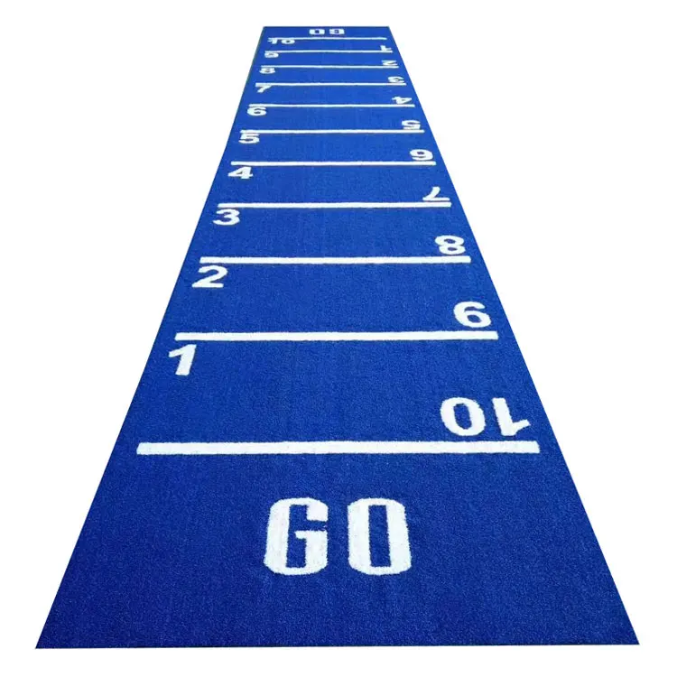 
Outdoor Gym Flooring Grass for Pushing Blue Sled, Gym Mat/ 