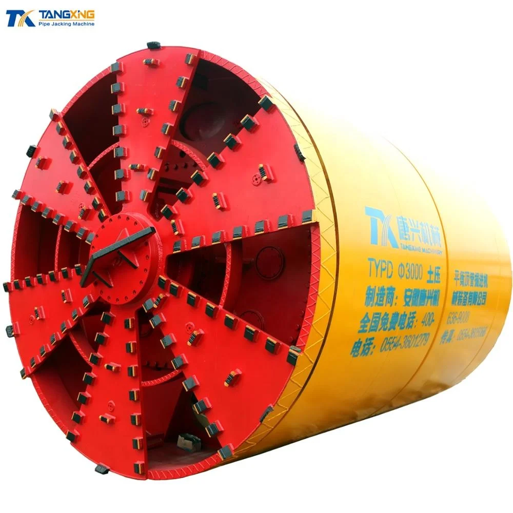 2900mm  earth balance tunnel boring machine tbm good price hot products