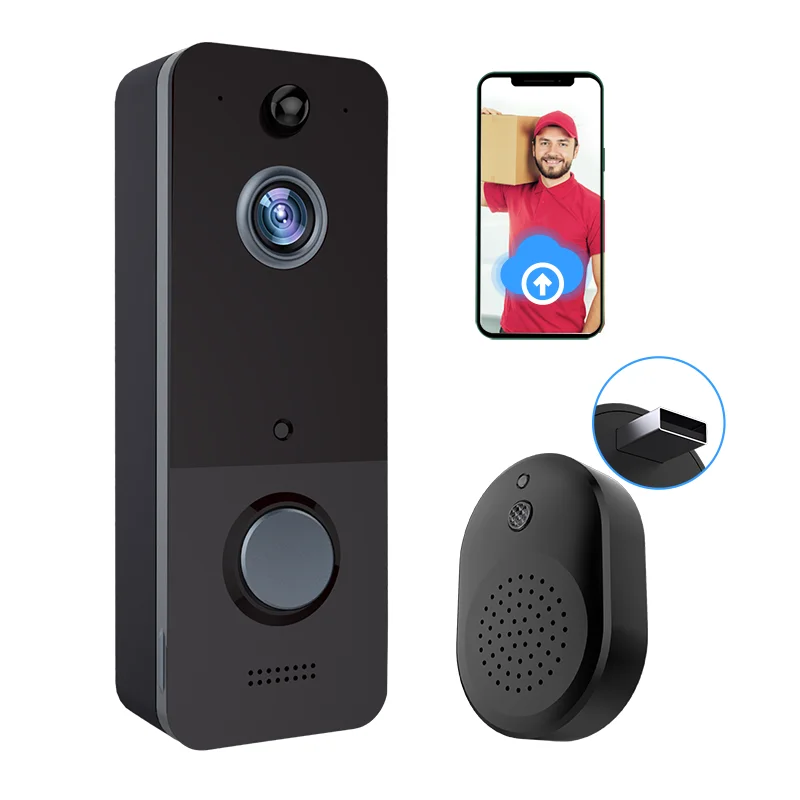 Smart Wifi Interphone Video Real Resolution HD 720P Wireless Ring Video visiophone Doorbell intercom with camera