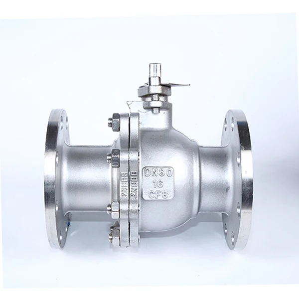 GB float flange  ball valve  Q41F-16P  DN80