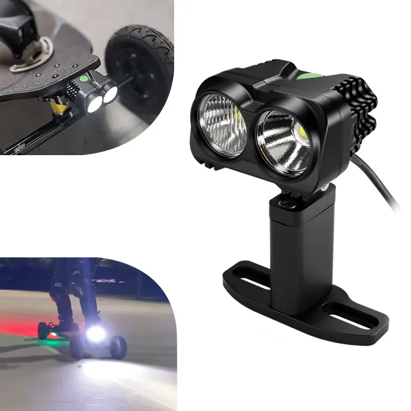 OEM Electric Scooters Led Lights 12V~48V~72V Xhp50.2 5000lm Head Front Light For E System For Skateboard Electric Scooter Light