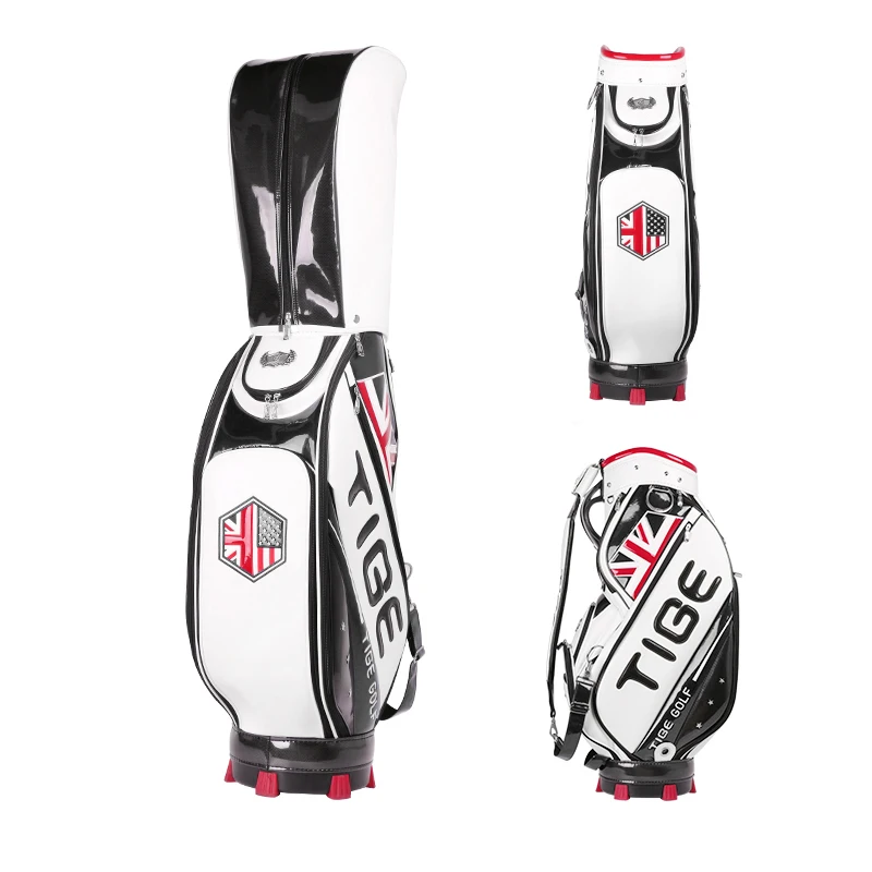 Многофункциональная Туристическая сумка из искусственной кожи OEM персонализированная для гольфа Профессиональные Водонепроницаемые сумки мужчин