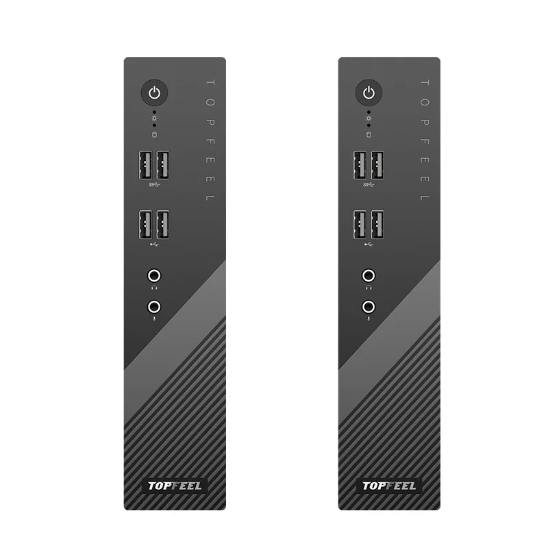 TOPFEEL T68PRO mini pc gaming intel itx  micro portable embedded windows10 4k computer barebone gaming pc 8 gb ram