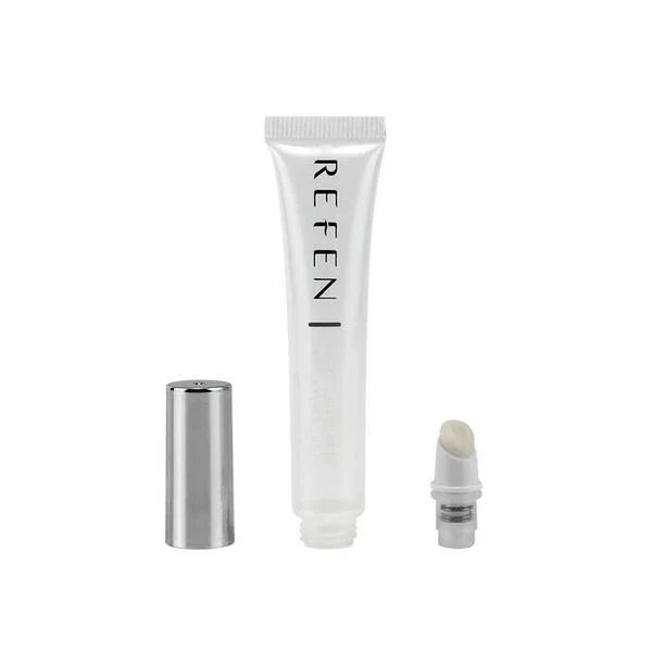 Custom Plastic Lipstick Tube Cosmetic Packaging Squeeze Tube With Sponge And Brush Tip Applicator