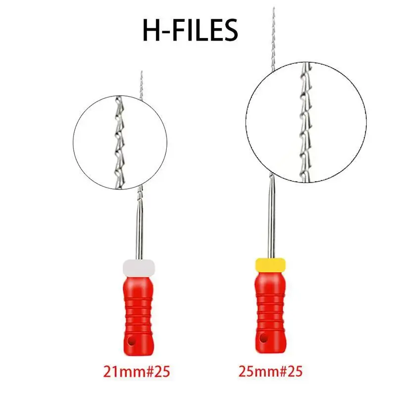 Dental Endo Root Canal Hand H File for Endodontic Instruments