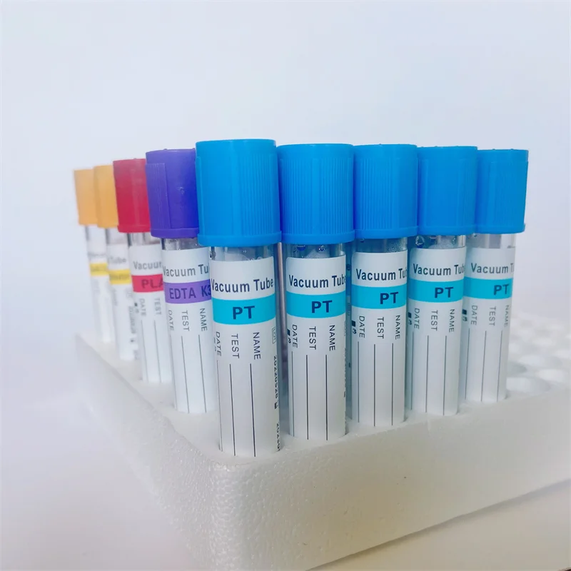 disposable different 0.5ml 4ml size vacuum cheap price medical grade edta durable in use blood test collection tube