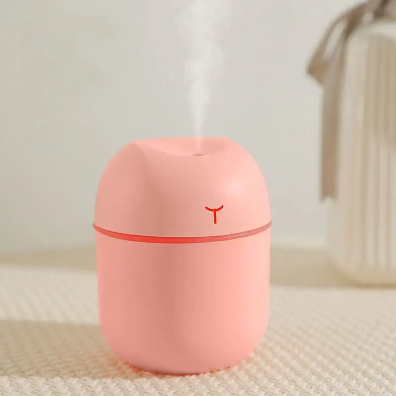 New Ideal Portable Cute Cool Mist Personal Humidifier, Usb Mini 220Ml Car Air Humidifier Purifier Perfume Spray Dispensers