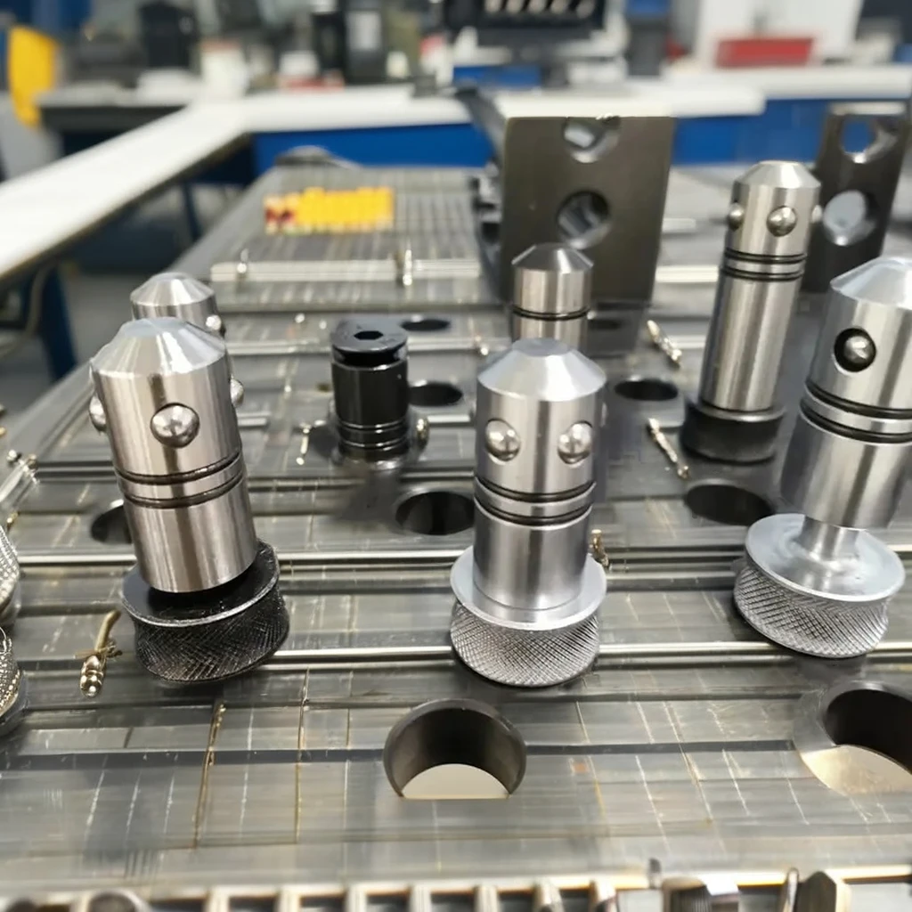 Spot Wholesale 3D Welding table accessories Efficient and durable Quick locking pin D28*50mm