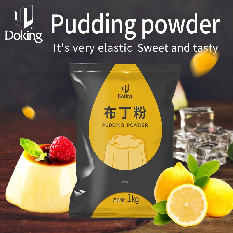 Doking hot product Organic Quality Lychee Black Tea chinese jelly pudding powders jelly powder