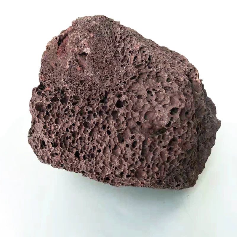 Fish tank filtered water treatment natural volcanic rock paving landscape pebble decoration