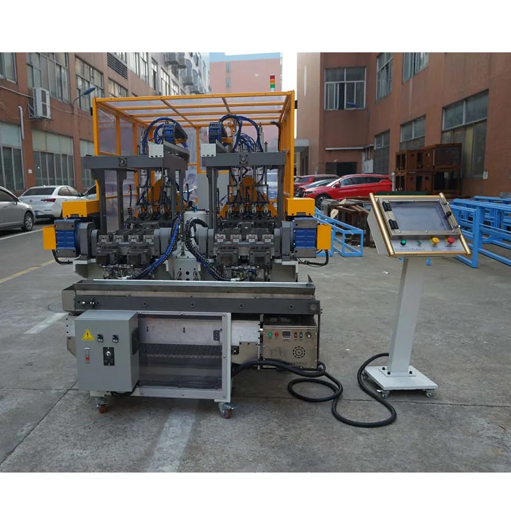 Cnc Auto Eight Arrange Copper Tube Small U Shape Tube Bender Pipe Bending Machine