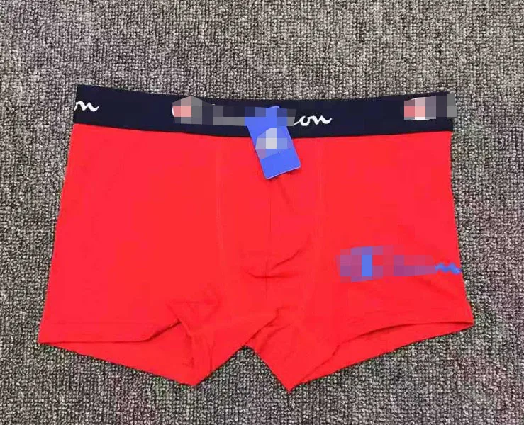 
Breathable Multi Colors Men Letter Print Boxers Cotton Elastic Seamless Underwear 