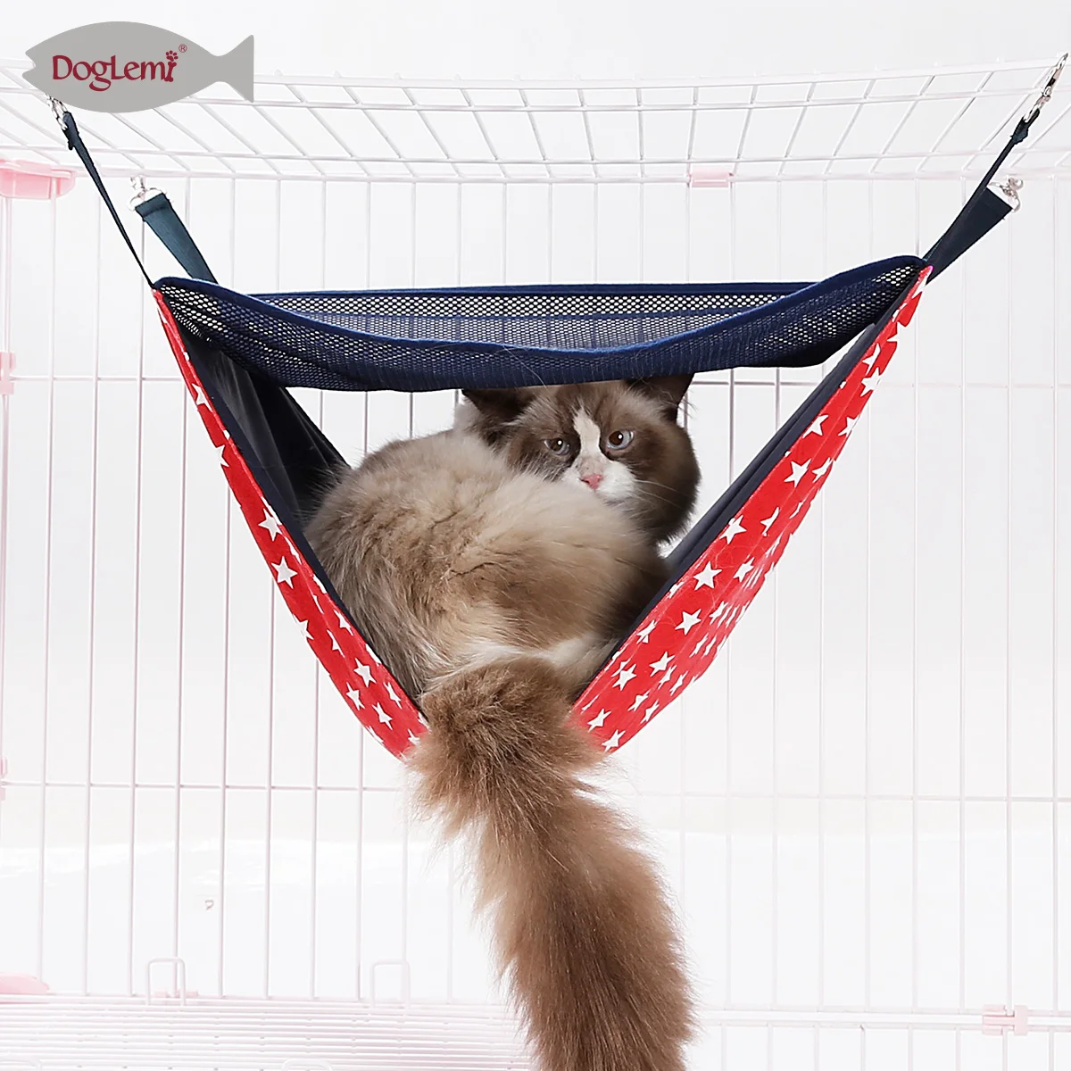 cat hammock Summer Winter New Arrival Eco Friendly Double-Deck Cat Hammock Bed Cat Indoor Pet Hammock