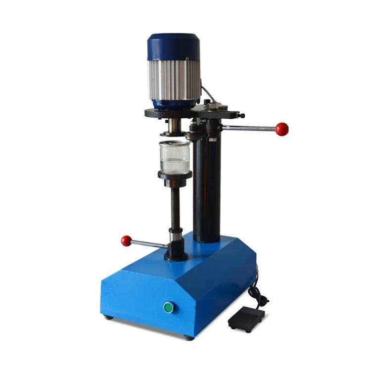 YTK-TDFJ150 Best selling beverage can seamer/semi automatic tin can sealing machine/sealed cans