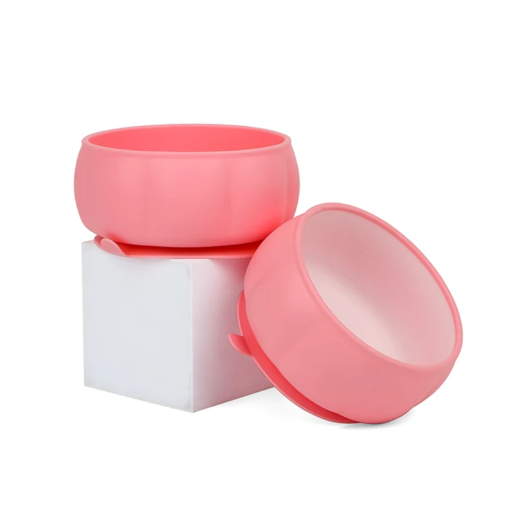 New Design Boy And Gril Silicone Baby Feeding Silicone Products Food Feeder Baby Suction Bowls For Children