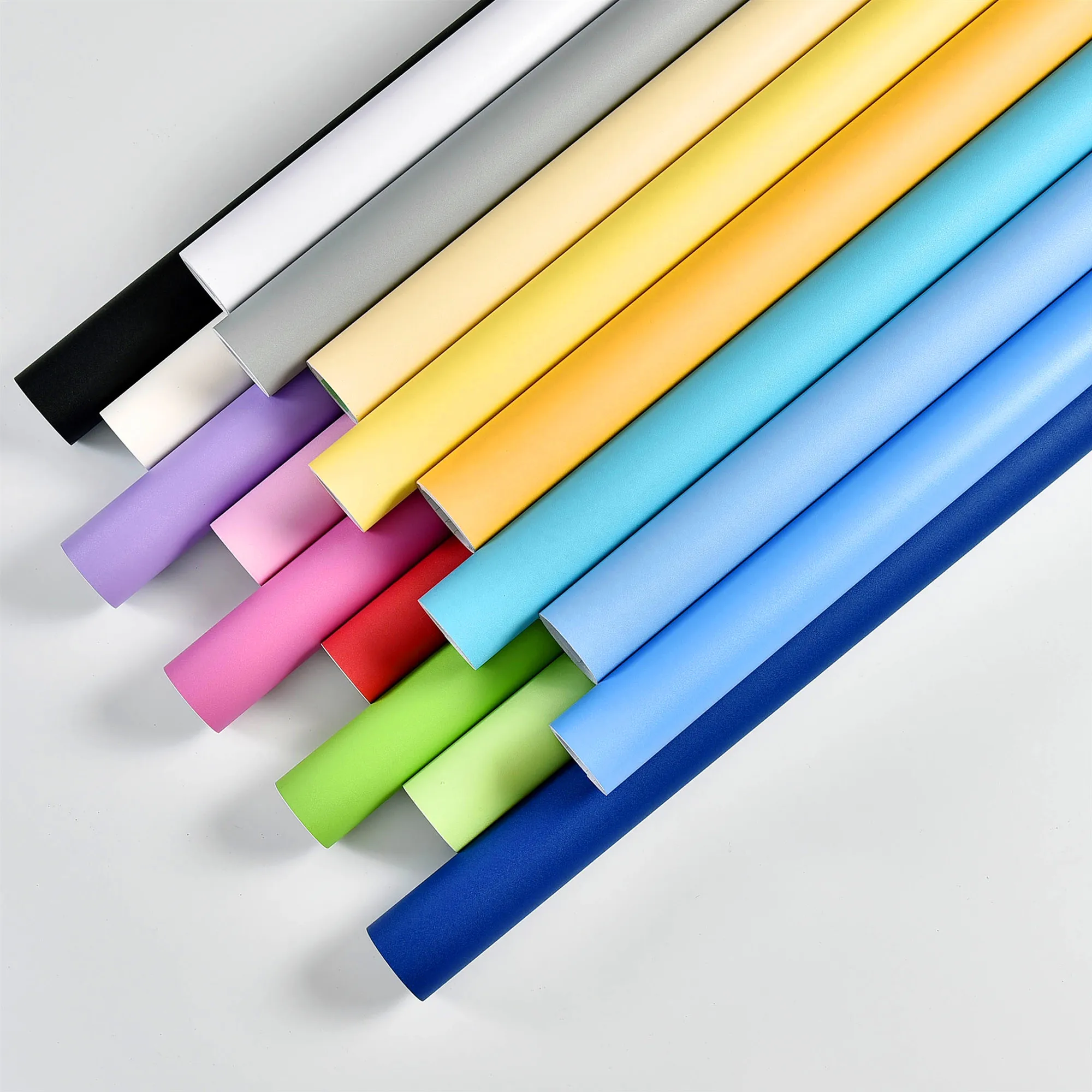 Self Adhesive Plotter Factory Wholesale Metal Cut Vinyl With 1.22*50m  advertising Printing Pvc