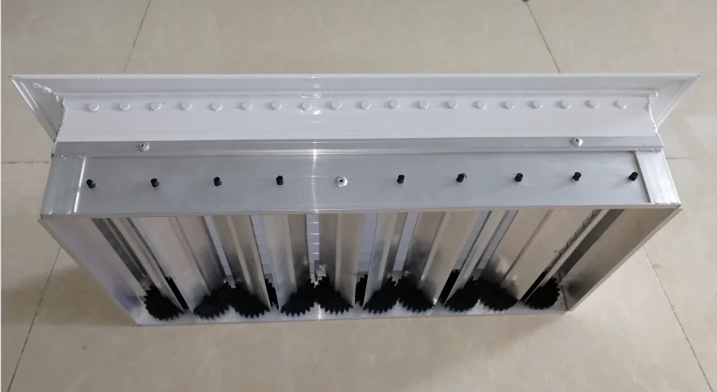 Настенная потолочная Регулируемая решетка с двойным отверстием демпфером для вентиляции воздуха в отеле