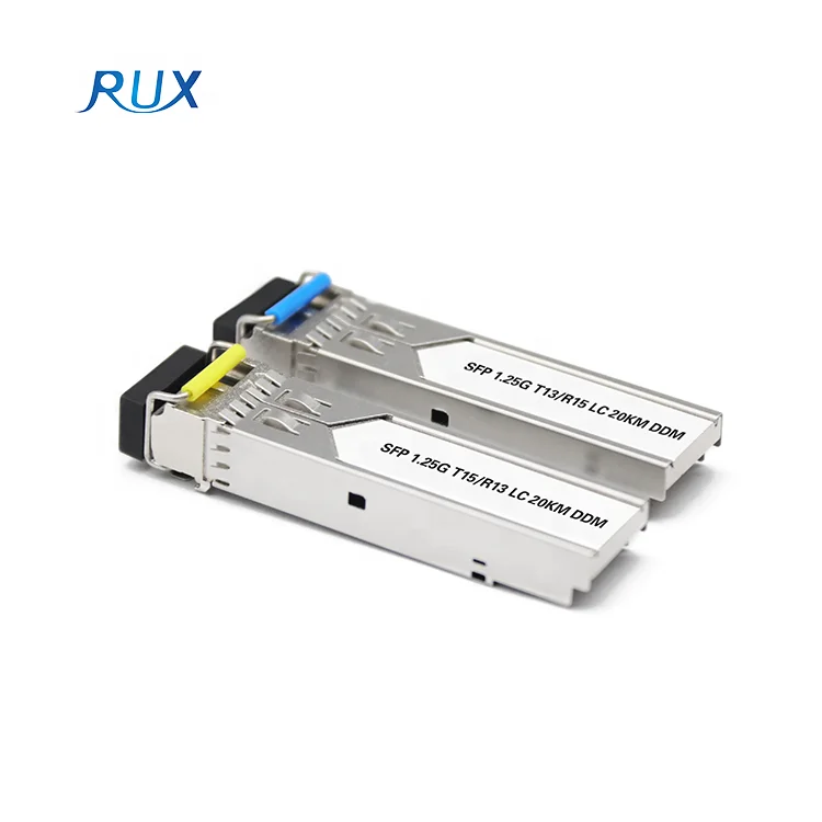 1.25G BD 1310NM/1490NM/1550NM LC 20KM DDM SFP Transceiver Module