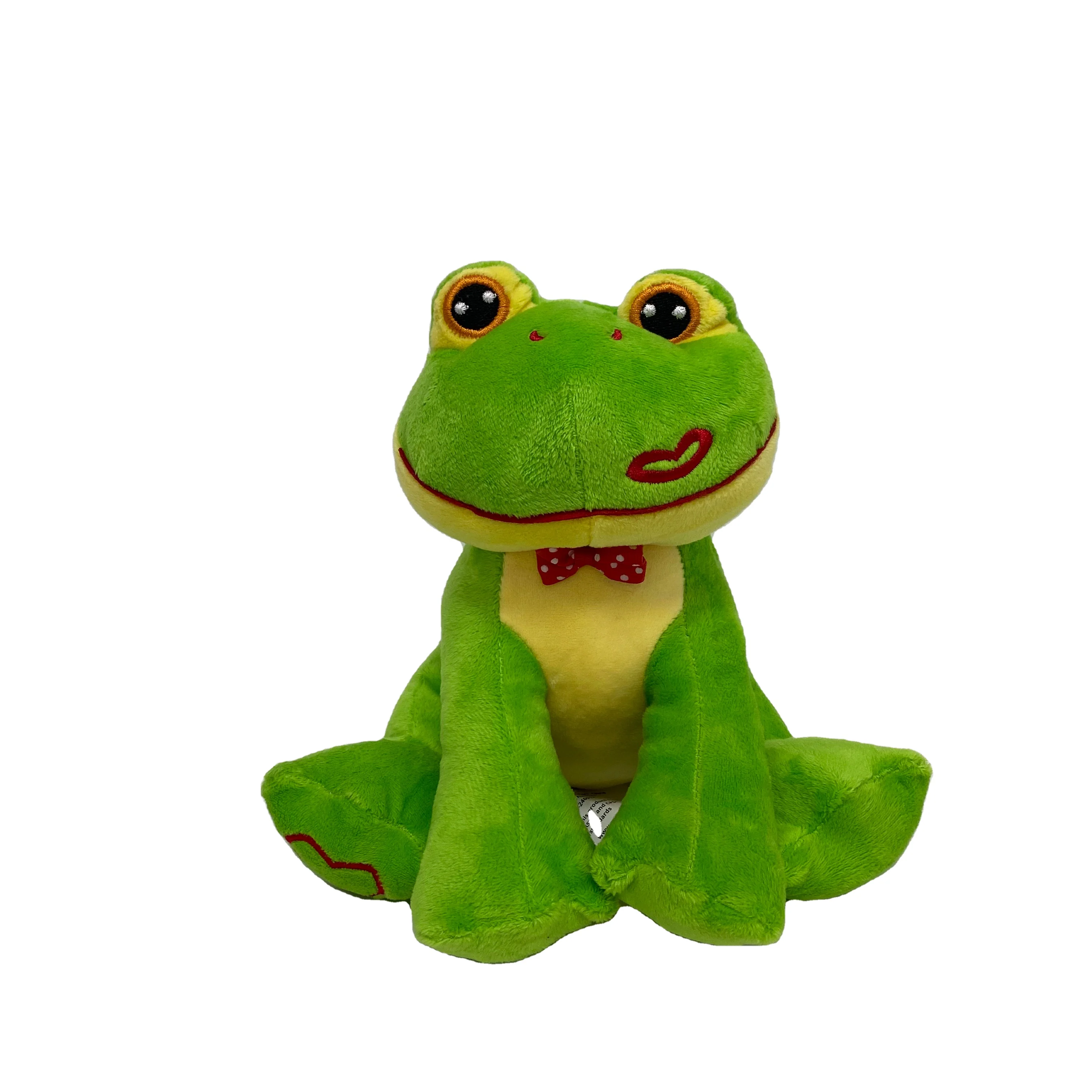 2025 Custom Frog Stuffed Animal for Plush Toys Good Selling Modern Design Different Cute Soft Plush Animal Toys for Baby