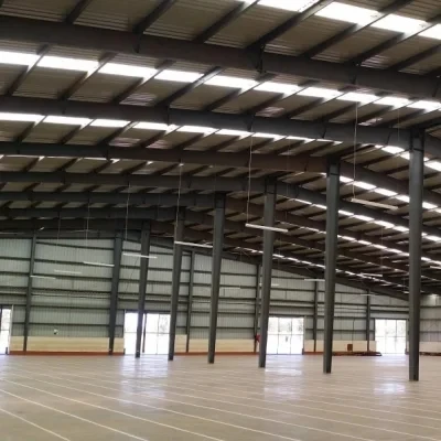 High Quality Free Designed Modern Construction Building Light Metal Shed Prefabricated Steel Structure Prefab Building