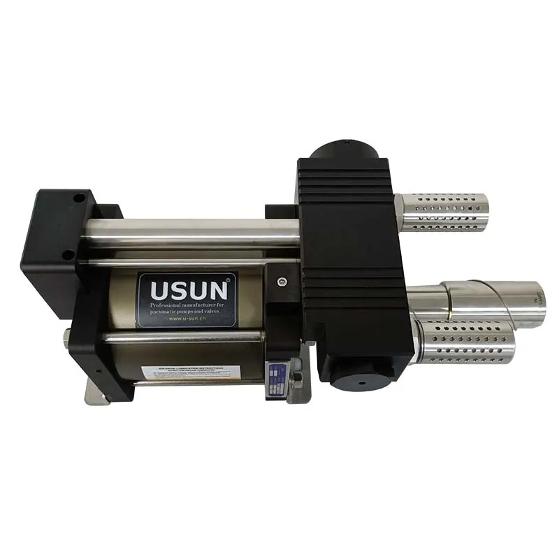 USUN  Model:AGW100L   long stroke  high flow  double acting  compressed air driven liquid  transferring pump