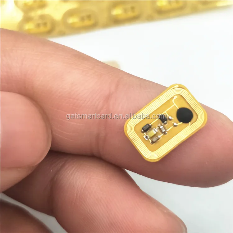 Hot Selling new fashion design NFC shining LED Rfid finger Nail Tag Art Sticker nfc nail stickers for women