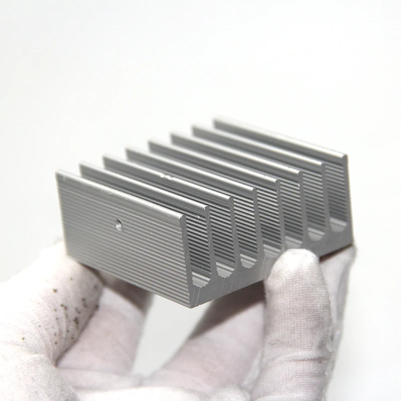 FM free sample custom extrusion led Square radiator profile electronic disipador aluminio 6063 block aluminum heatsink heat sink