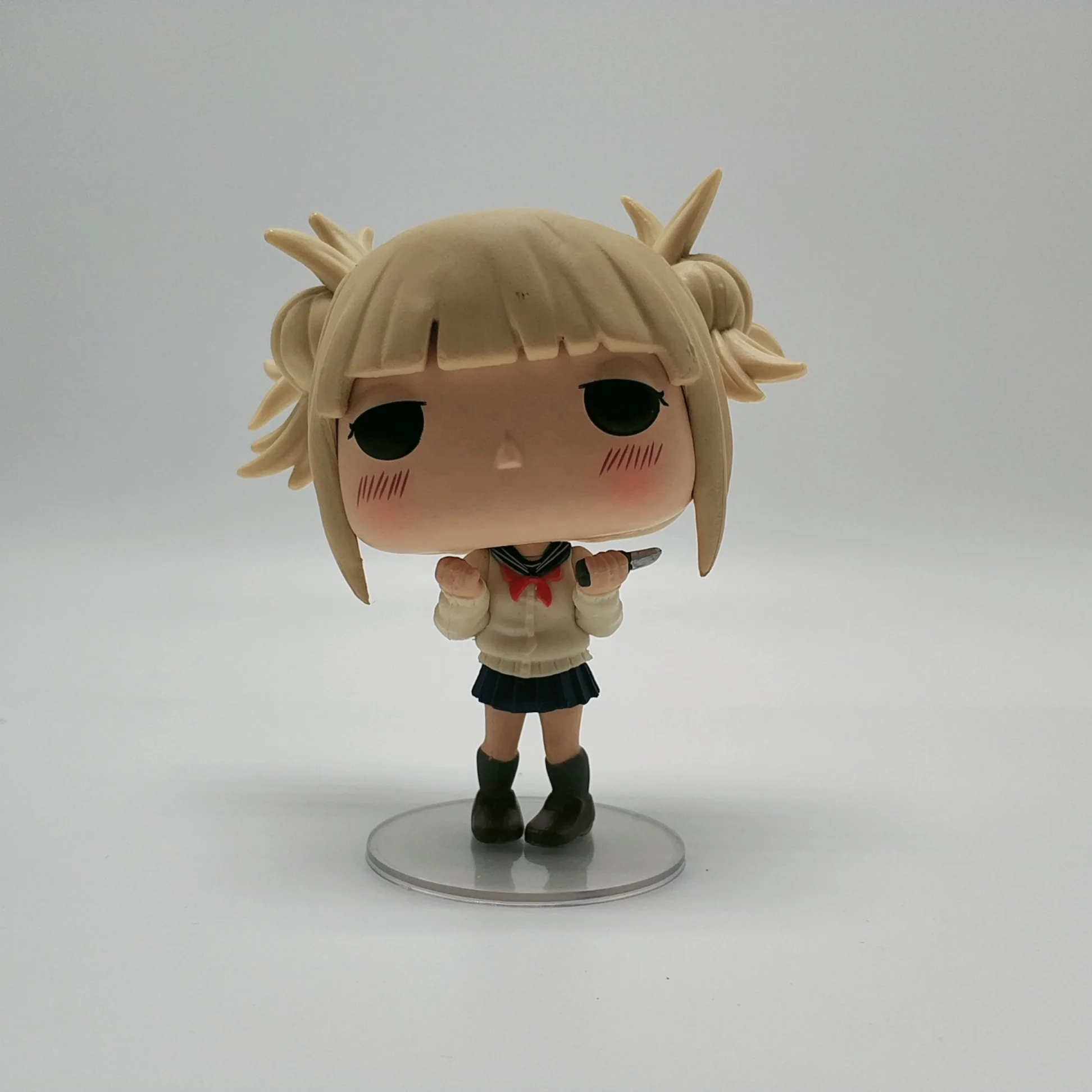 Экшн-фигурка FUNKO POP из мультфильма «Моя геройская Академия» Himiko Toga 610 # Фигурки игрушки с ножом Коллекционная модель