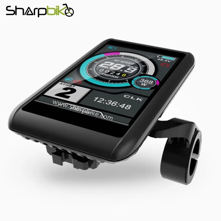 Sharpbike 3.5 Inch TFT Display for Bafang Mid Drive Motor Electric Bike Color Display TFT-C1