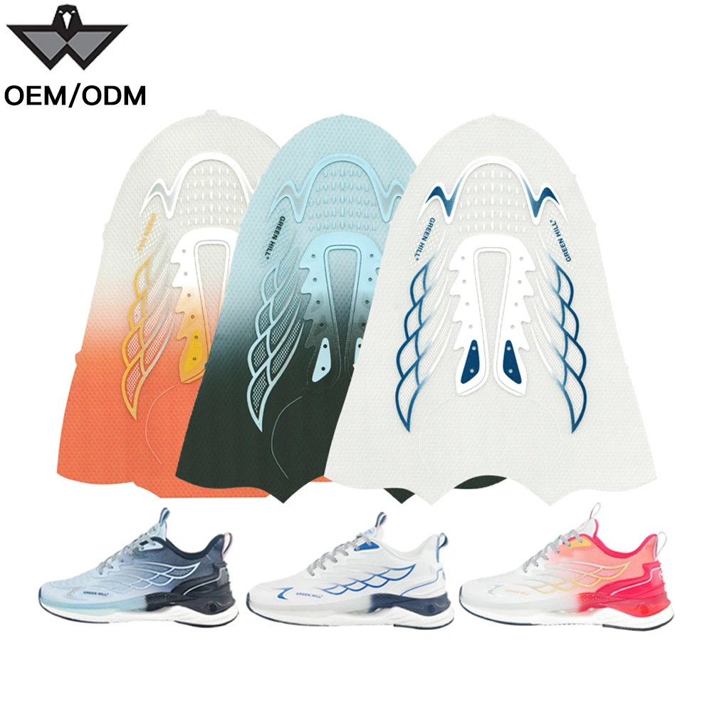 Wholesale sport shoe upper breathable Semi-finished shoes shoe upper Jaca material upper sneaker upper