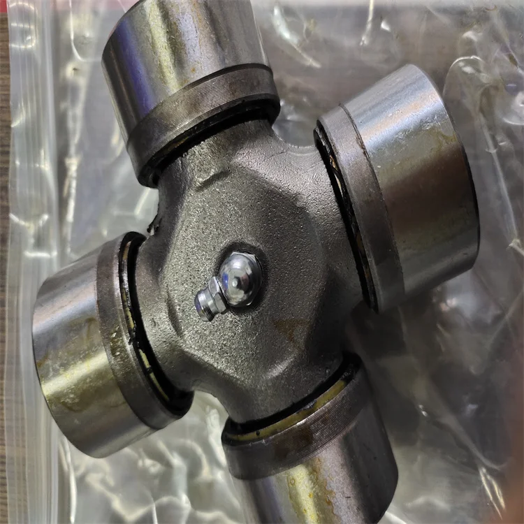 Steering Shaft Single U Joint Coupler Steering Adjustable Universal Joint Cross Bearing Cardan Joint Car Silver OEM Customized