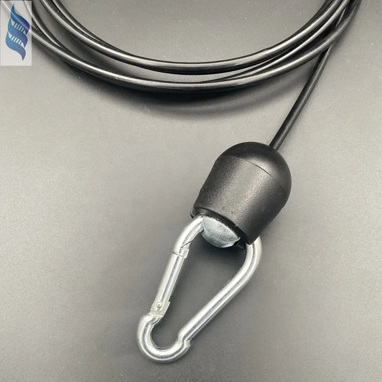 High Quality 6*24+8*7+1*19 Home use Commercial use PU PA Nylon GYM Cable for Fitness Equipment 4.0mm 5.0mm 6.0mm 6.35mm 7.95mm