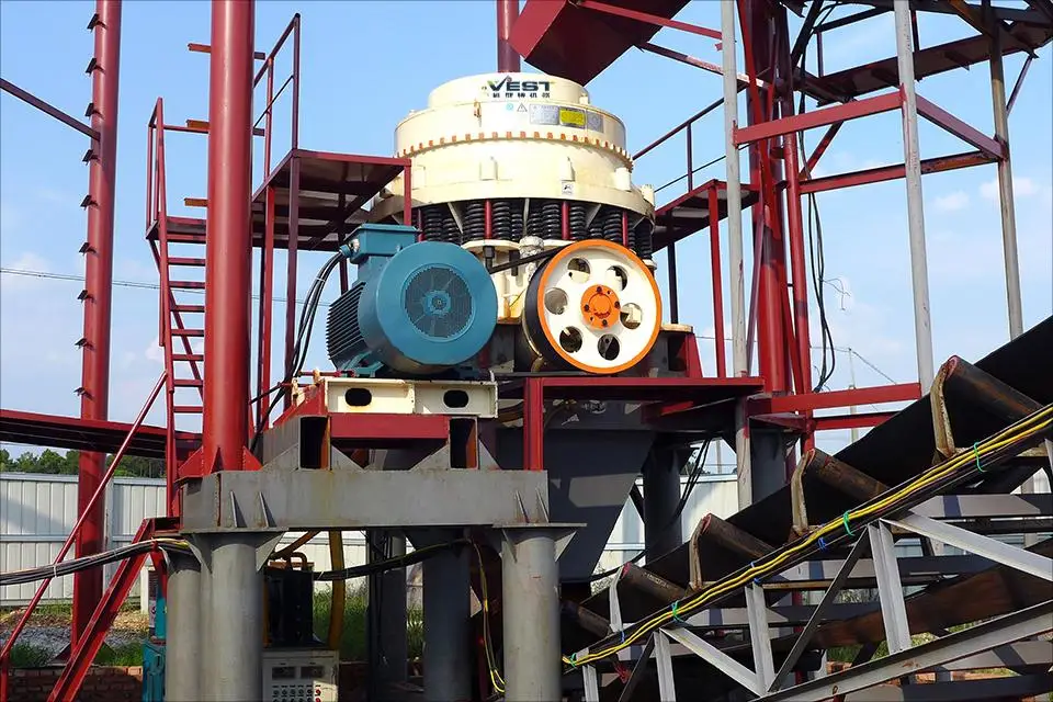 Mobile Rock Crusher Crushing Line 150TPH Stationary Hard Rock Granite Stone Ore Jaw Crusher and Cone Crusher Plant