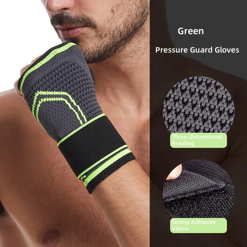 Sports Fitness Professional Unisex Nylon Breathable Compression Adjustable Adult Guard Wrist Support For Weightlifting