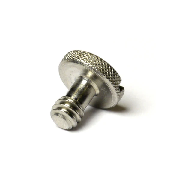 304 stainless steel knurled thumb screw flared collar