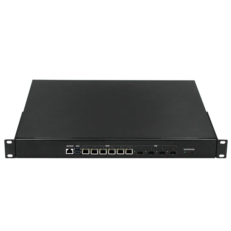 Zunisia cheap Firewall Hardware Core 6th/7th/8th/9th Processor Firewall Server Mini PC 6LAN 4sfp for pfSense Network security