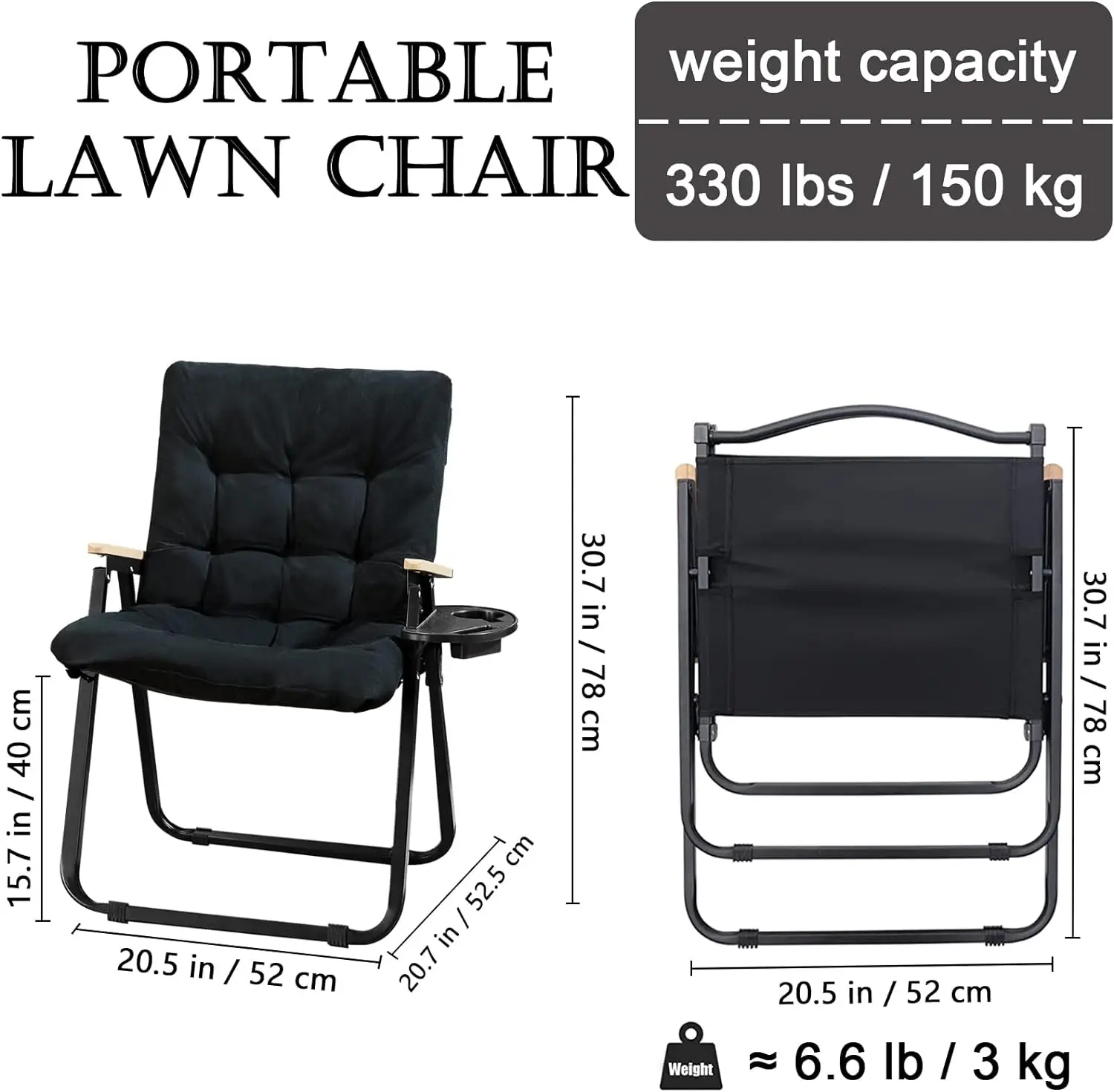 Hot Sale Steel Foldable Outdoor Wood Grain Aluminum Portable Lightweight Portable Camping Beach Folding Chair Kermit Chair