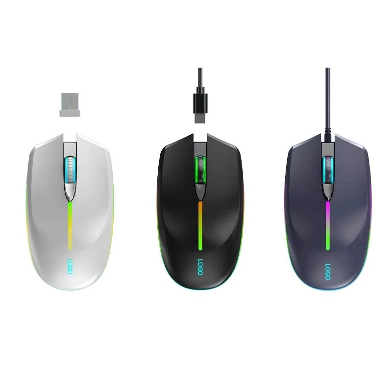 OEM Cable Laptop Wired USB Gaming Mouse Home Office Optical Backlit Mouse For Desktop Notebook