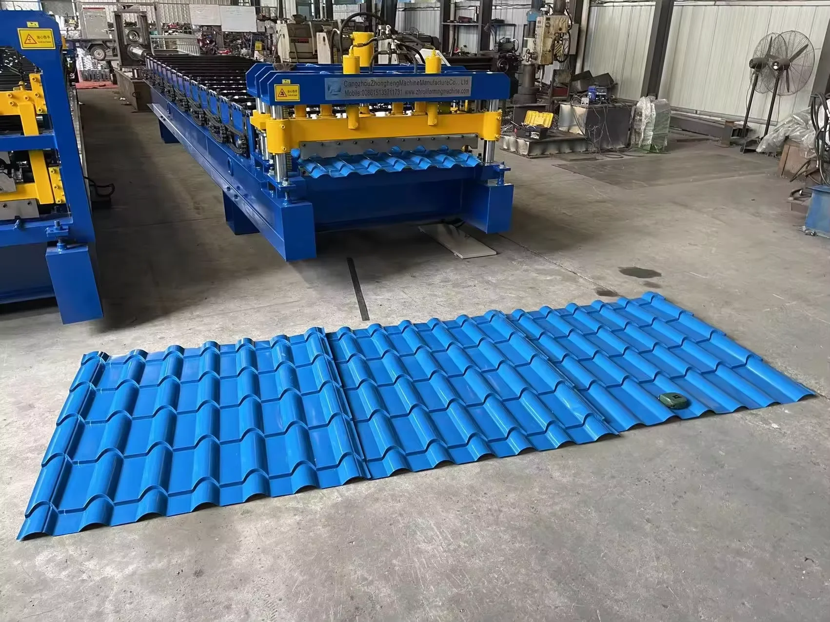 manual roofing sheet roll forming metal Trapezoidal sheet roll forming machine