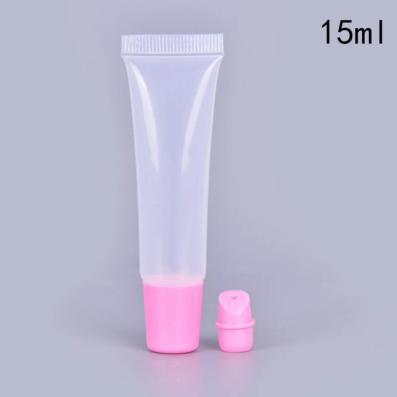 
5ml 8ml 10ml 15ml Wholesale Emply Lip Gloss Squeeze Tubes Lip Balm Container Soft Squeeze Lip Gloss Tube 