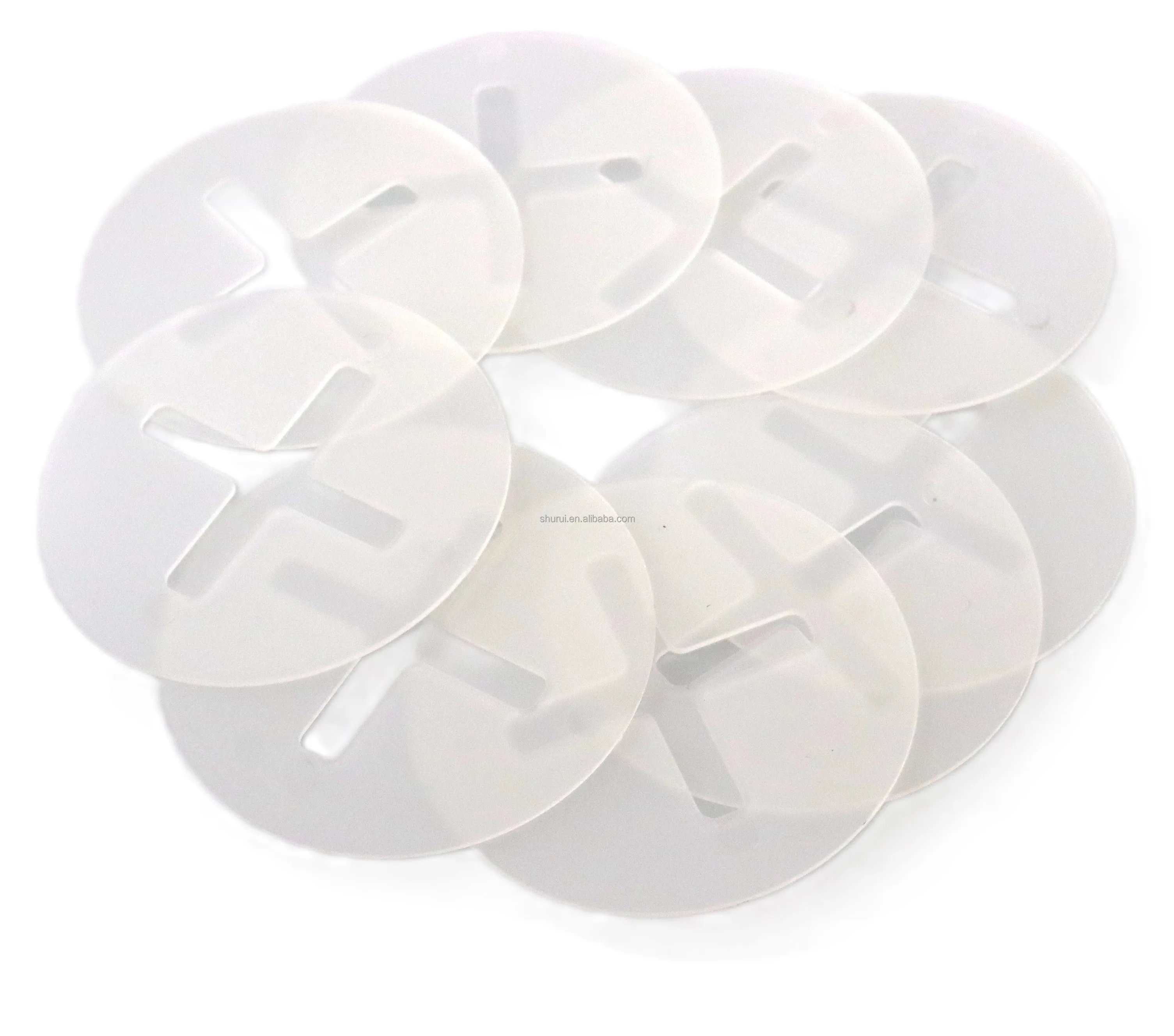 Cheap Price Clear Color Plastic Tile Leveling System Clips Protective Plate for Protecting Tiles