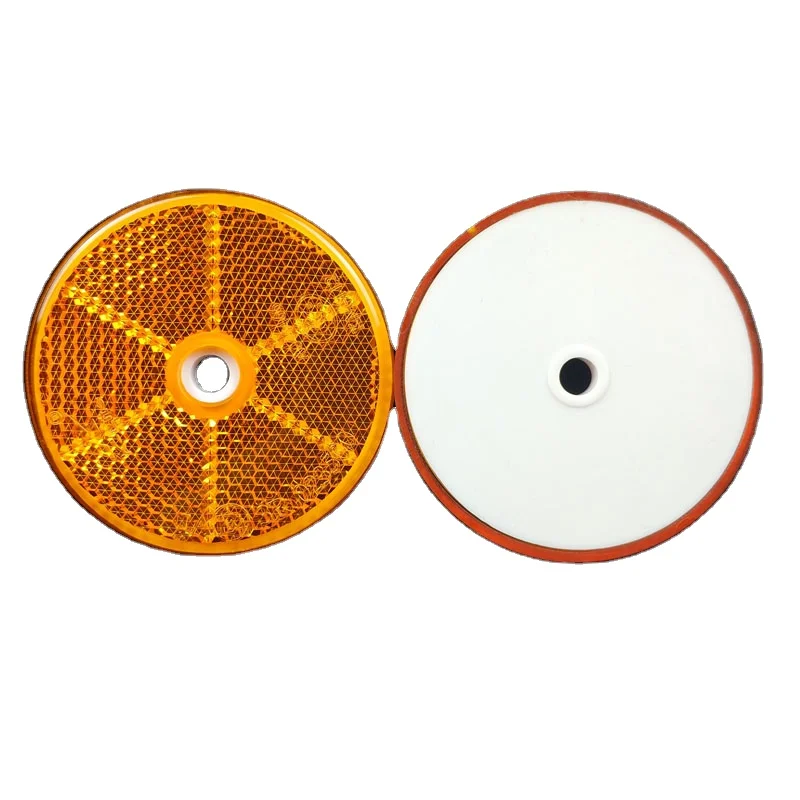 K-LITE Plastic reflective reflex reflector 60mm round reflectors